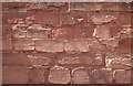 Weathered Sandstone Wall, Edgar Tower