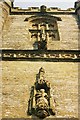 Cerne Abbas church: tower detail