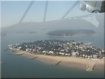 SZ0487 : Sandbanks from the air by Barry Deakin