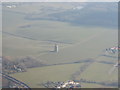 Horton Tower and surroundings from the air