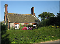 TG1835 : Cottage opposite Thurgarton All Saints by Zorba the Geek