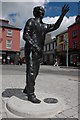 Q9933 : Statue of John B Keane in Listowel by Philip Halling