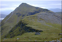 NH1870 : The north ridge of Sgurr nan Each by Nigel Brown