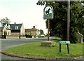 TL5578 : The village sign at Stuntney by Robert Edwards