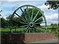 Barnburgh Colliery pithead wheel