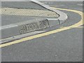 Winton: kerbstone with road name inscribed