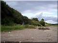 SJ4481 : Beach at Dungeon Point, Mersey Estuary by Tom Pennington
