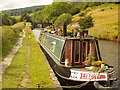 Rochdale Canal approaching Brearley Locks