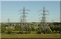 SK3029 : Pylons near Willington by Alan Murray-Rust