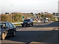 The A390 looking east towards Truro