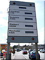 Road Information Board, Leeds Road