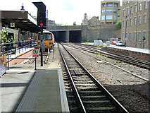 SE1416 : Huddersfield Railway Station by David Ward