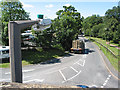 Hereford Rd, A438, from the railway station, Ledbury