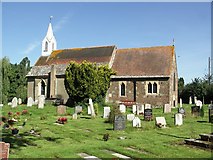 SZ0896 : All Saints Church, West Parley by Mike Smith