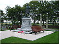 War Memorial in Echt cemetery