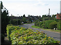 Looking up the street in Briston