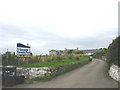 Entrance to  Y Garnedd Caravan Park, Brynteg