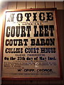 1881 Court House meeting poster