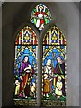 Welsh stained glass window