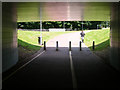 TQ3408 : Underpass Entrance (University Side) by Simon Carey
