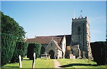 ST8010 : Okeford Fitzpaine: parish church of St. Andrew by Chris Downer
