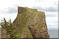 NG2705 : Coroghon Castle by John Allan