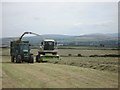 SM9029 : Cutting grass for silage by Simon Mortimer