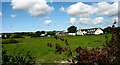 Houses on the southern edge of Dwyran