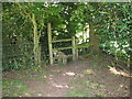 Stile on the Gloucestershire Way near Boughspring