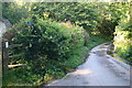 Footpath to Ash Barton off Buttercombe lane