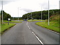 Roundabout on A75 west of Castle Douglas.