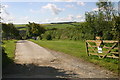 Road down to Wigmore farm