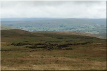 SD8497 : Looking towards Hawes from Great Shunner Fell by Steve Partridge