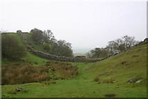 NY6766 : Walltown Crags Roman Wall by Ian Drummond
