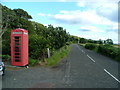 Coulport Telephone Box & B833