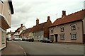 Part of the High Street at Ixworth