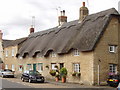 Thatched cottages in Podington