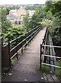 The New Gate footbridge, Linthwaite and Slaithwaite (1)