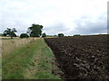 TM1358 : Freshly Ploughed Field by Keith Evans