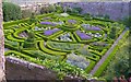 Bodysgallen Hall parterre garden, Wales