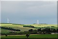 New windturbines under construction at Cross of Jackston