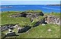 HY2318 : Skara Brae Neolithic village by C Michael Hogan