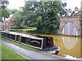 Narrowboat at Worsley