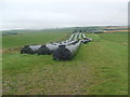 Straw Bales stored at Bonnytonhill