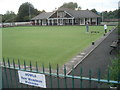 The bowling green at Brecon