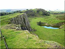NY6766 : Walltown Crags by Oliver Dixon