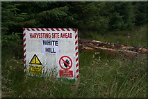 NY7182 : Harvesting Site by Peter McDermott
