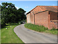 Road past Goulders Farm