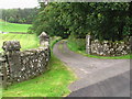 Entrance to Marwhirn from A712 road