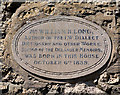 SZ4286 : Plaque on Grants Cottage, Calbourne by Peter Facey